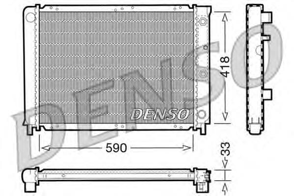 8603770 Volvo Radiador de esfriamento de motor