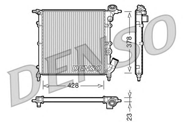 Compre 730055 VALEO Radiador de esfriamento de motor