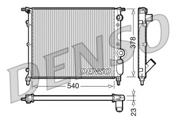Compre 54706 NRF Radiador de esfriamento de motor