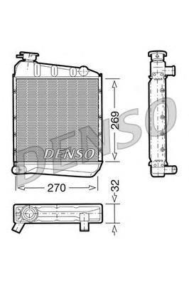 BM410 Magneti Marelli Radiador de esfriamento de motor
