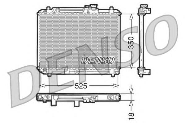 1770060G01000 Suzuki Radiador de esfriamento de motor