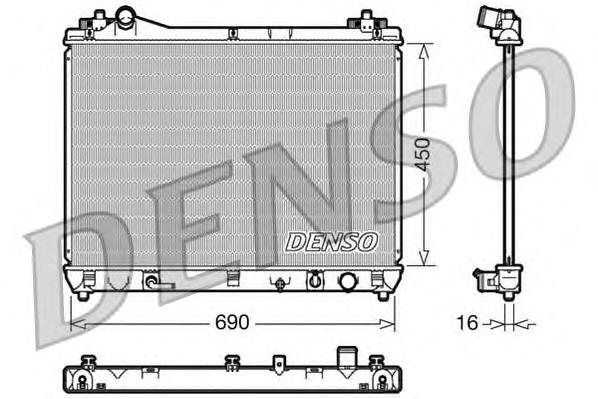 Compre 550105 NRF Radiador de esfriamento de motor