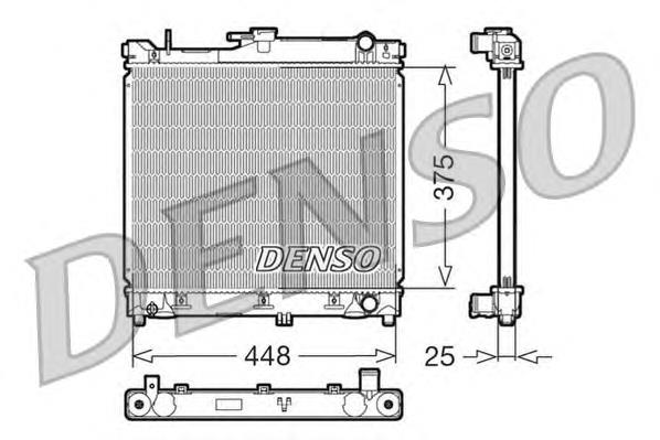 Radiador de esfriamento de motor Suzuki 1770080A00