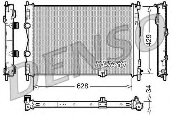 Radiador de esfriamento de motor Nissan/Infiniti 21410JD71B preço, a partir de 131,10 USD