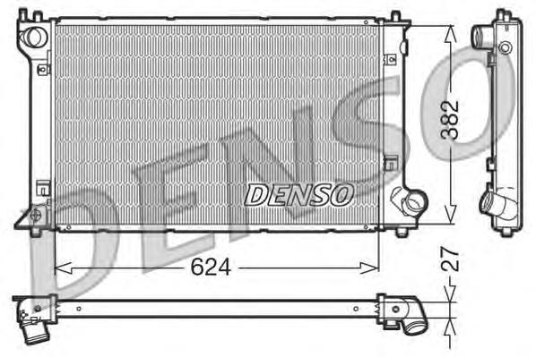 Compre 16410YZZ11 Toyota Radiador de esfriamento de motor