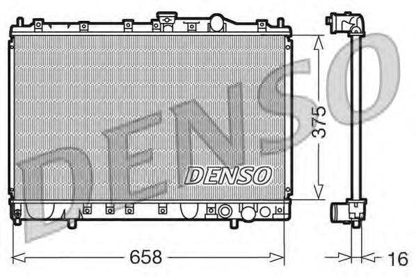 Compre MB660562 Mitsubishi Radiador de esfriamento de motor