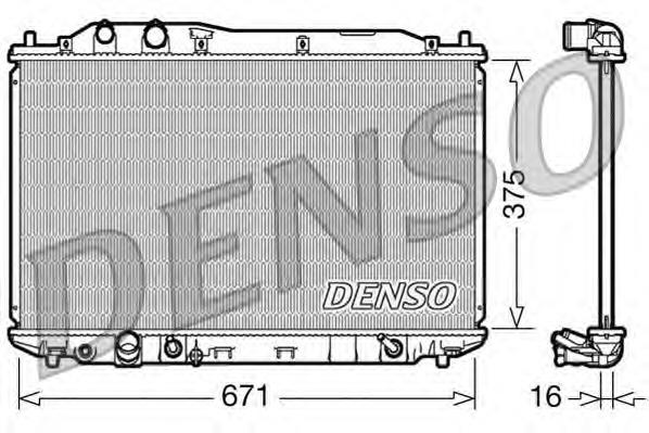 Compre 19010RRH901 Honda Radiador de esfriamento de motor