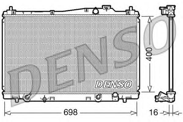 Radiador de esfriamento de motor Nissens 68142 preço, a partir de 183,04 USD