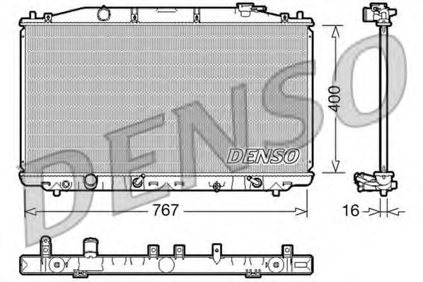 Compre 19010R70A53 Honda Radiador de esfriamento de motor