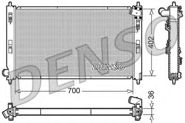 Compre TP1567359 Tempest Radiador de esfriamento de motor