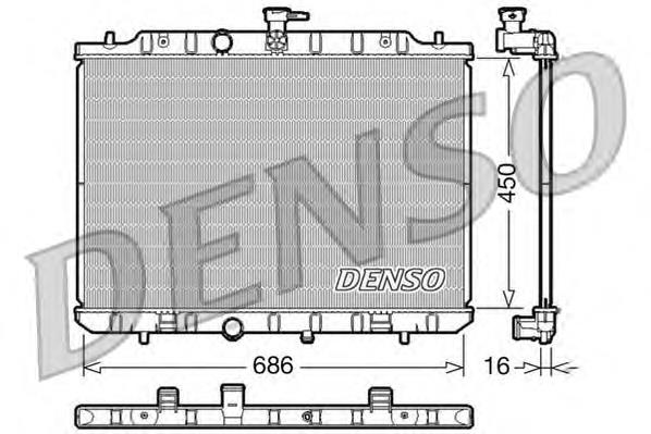 Radiador de esfriamento de motor Nissan/Infiniti 21400JG40A preço, a partir de 164,72 USD