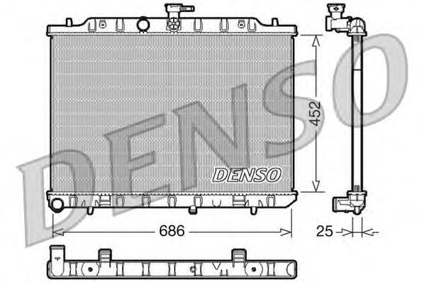 Radiador de esfriamento de motor Nissan/Infiniti 214003UC0A preço, a partir de 169,13 USD