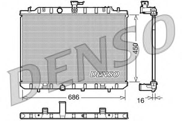 Radiador de esfriamento de motor Nissan/Infiniti 21400JG45B preço, a partir de 132,79 USD