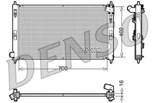 Radiador de esfriamento de motor TYC 613MBA075 preço, a partir de 117,96 USD