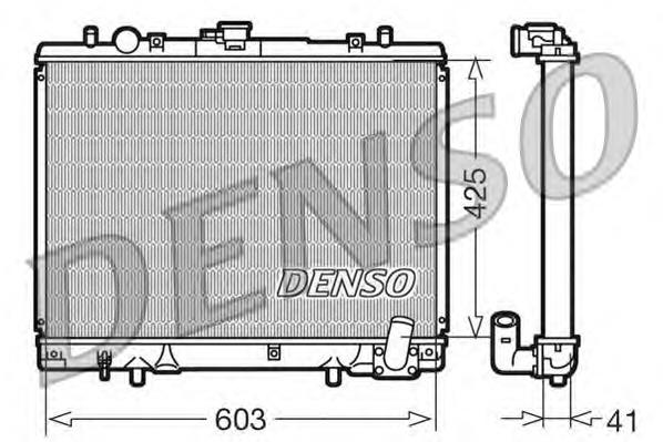 Radiador de esfriamento de motor Mitsubishi MR281023 preço, a partir de 163,72 USD