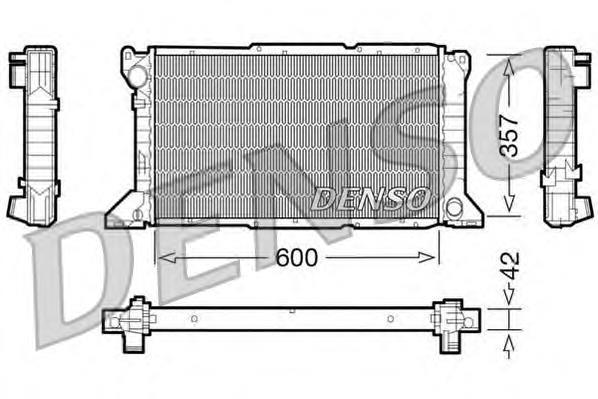 1671826 Ford Radiador de esfriamento de motor