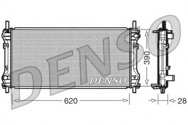 Compre YC1H8005BD Ford Radiador de esfriamento de motor