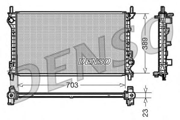 Radiador de esfriamento de motor Ford 1C15V43150CH preço, a partir de 52,73 USD