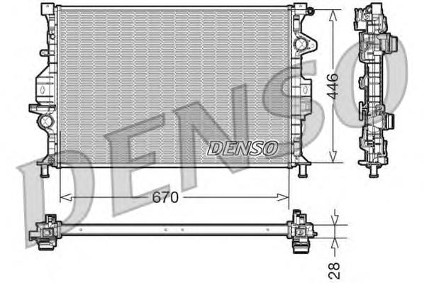 Radiador de esfriamento de motor Ford 1493771 preço, a partir de 97,05 USD