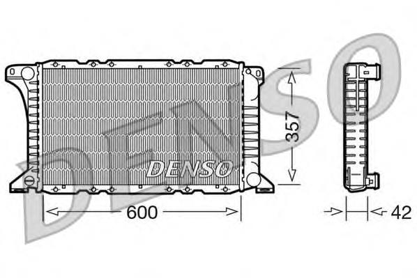 Radiador de esfriamento de motor 6912241 Ford