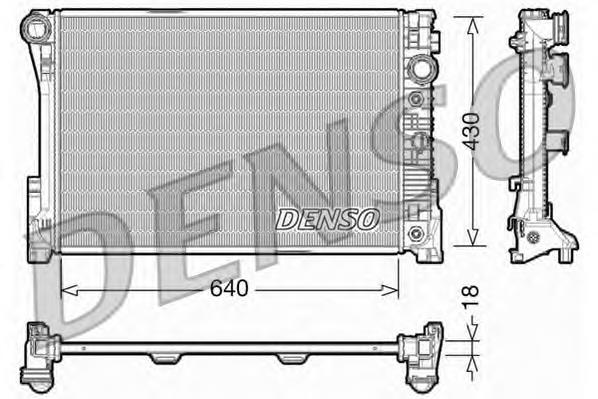 Radiador de esfriamento de motor Mercedes A2045000203 preço, a partir de 151,08 USD