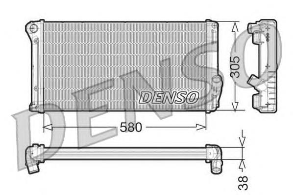 Radiador de esfriamento de motor Fiat/Alfa/Lancia 51814597 preço, a partir de 139,15 USD