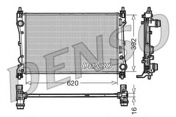 Radiador de esfriamento de motor Fiat/Alfa/Lancia 51812209 preço, a partir de 99,12 USD