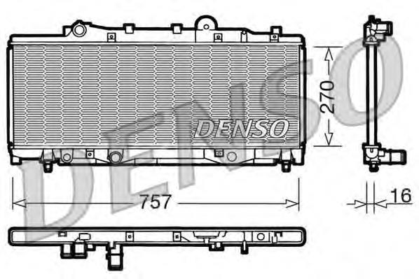 Radiador de esfriamento de motor Fiat/Alfa/Lancia 71736186 preço, a partir de 154,31 USD
