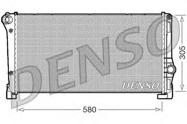 53248 NRF Radiador de esfriamento de motor