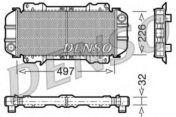 Radiador de esfriamento de motor Ford 6138599 preço, a partir de 94,71 USD