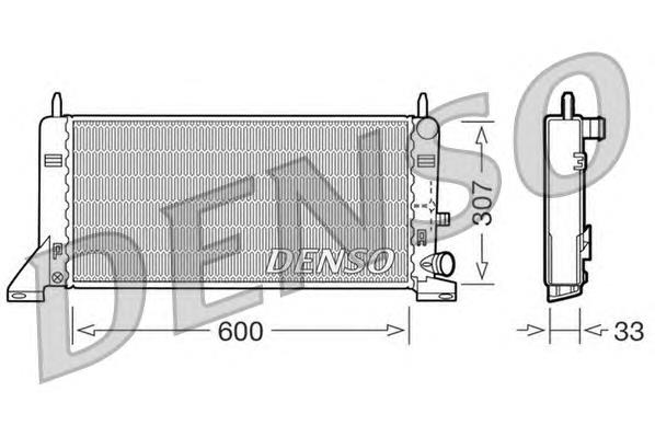 320408A3 Polcar Radiador de esfriamento de motor