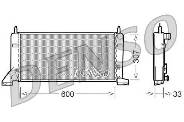 Radiador de esfriamento de motor Polcar 320408A2 preço, a partir de 68,10 USD