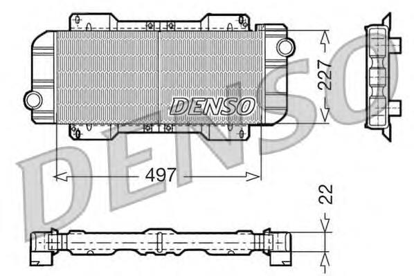 Compre 6138599 Ford Radiador de esfriamento de motor