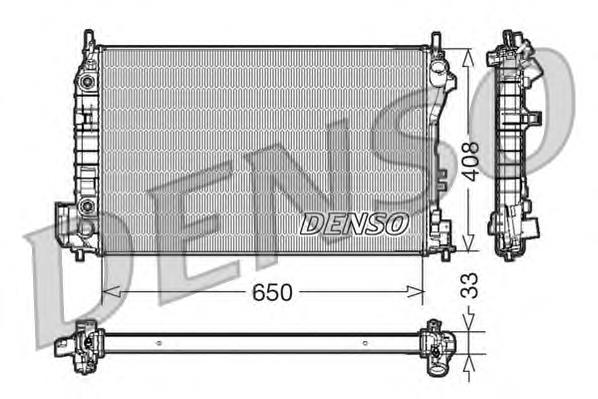 Compre 1300274 Opel Radiador de esfriamento de motor
