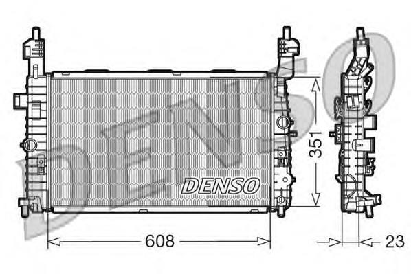 Compre 1300413 Opel Radiador de esfriamento de motor