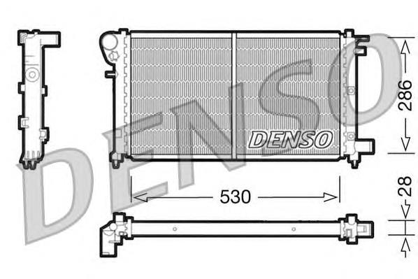 Compre 63523 Nissens Radiador de esfriamento de motor