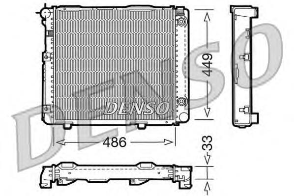 Radiador de esfriamento de motor Mercedes A2015005303 preço, a partir de 276,31 USD