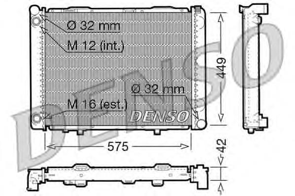 Compre A2015008603 Mercedes Radiador de esfriamento de motor