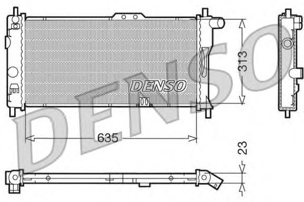 Compre 883858 VALEO Radiador de esfriamento de motor