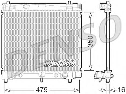 Radiador de esfriamento de motor VALEO 701568 preço, a partir de 95,94 USD