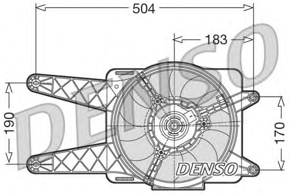 Compre 85138 Nissens Difusor do radiador de esfriamento, montado com motor e roda de aletas