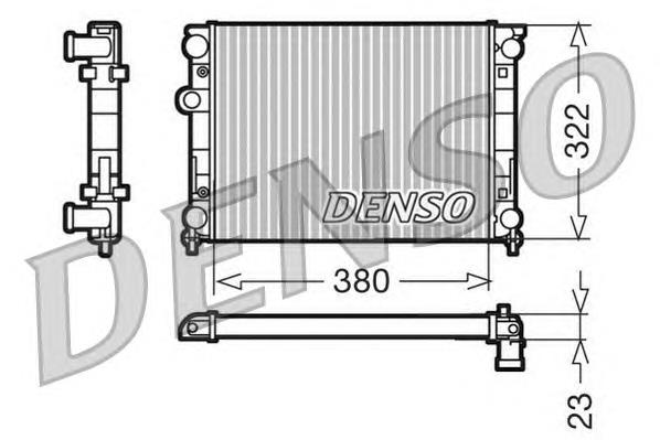 Radiador de esfriamento de motor NRF 53999 preço, a partir de 181,53 USD
