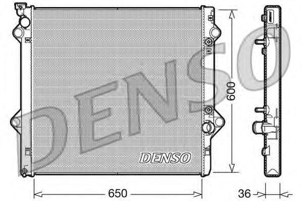 Radiador de esfriamento de motor Denso DRM50049 preço, a partir de 181,17 USD