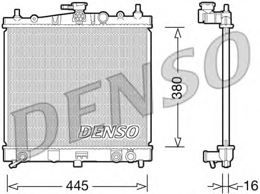 2707083 Polcar Radiador de esfriamento de motor