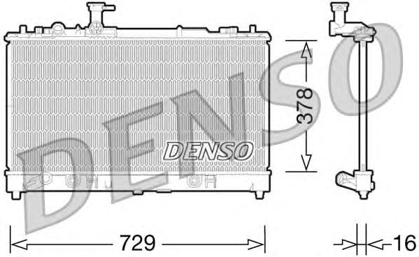 Compre L32815200 Mazda Radiador de esfriamento de motor