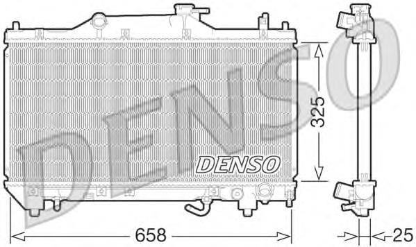 Radiador de esfriamento de motor Toyota 164000H010 preço, a partir de 169,50 USD