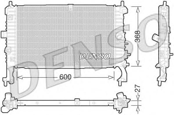 Compre 13148295 Opel Radiador de esfriamento de motor