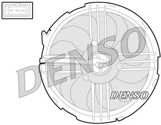Ventilador elétrico de esfriamento montado (motor + roda de aletas) Nissens 85551 preço, a partir de 137,95 USD