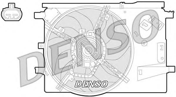Difusor do radiador de esfriamento, montado com motor e roda de aletas Opel E5480 preço, a partir de 24,86 USD