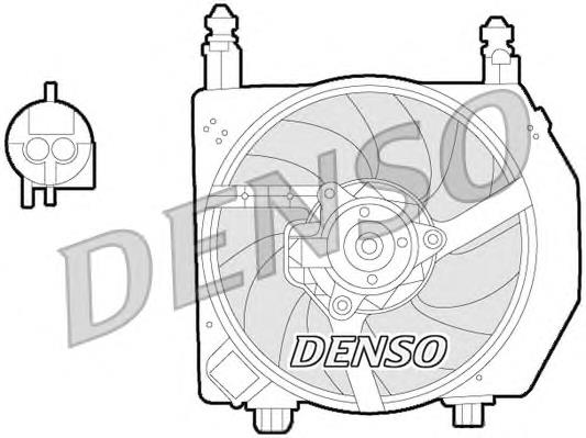 Compre 47681 NRF Difusor do radiador de esfriamento, montado com motor e roda de aletas